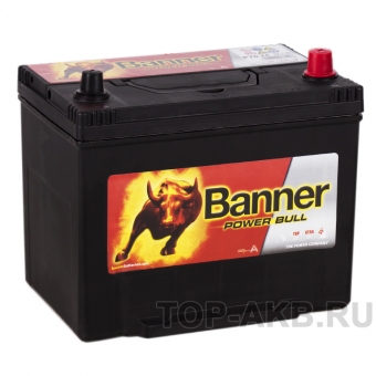 Аккумулятор автомобильный BANNER Power Bull ASIA (70 29) 70R 600A 260х173х225