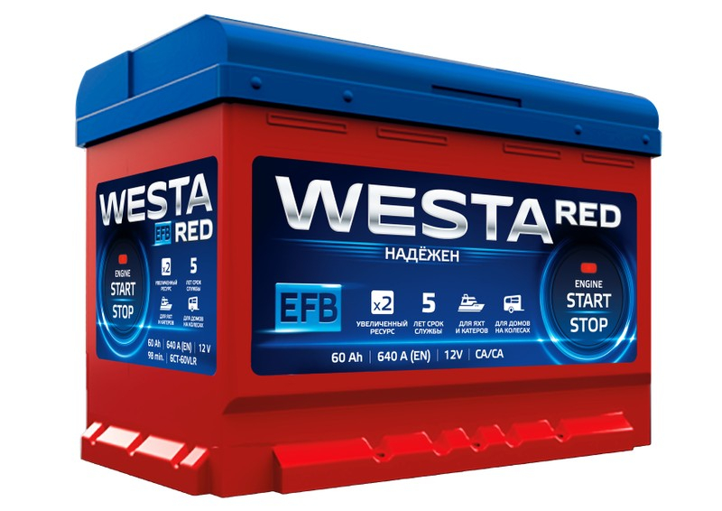 АКБ Westa Red EFB