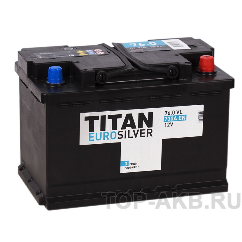 Titan Euro Silver 76R 730A 278x175x190 Titan Euro Silver 76R 730A 278x175x190