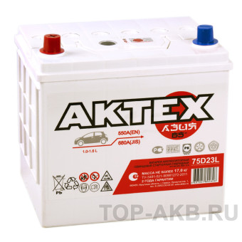 Актех Азия 75D23R (65L 550A 232x173x227)