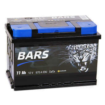 BARS 6СТ-77 АПЗ о.п. 77Ач 670A (278x175x190)