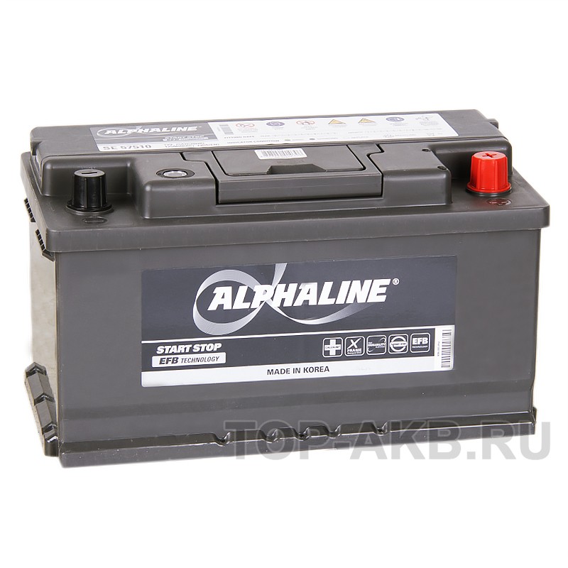 Alphaline EFB 75R (730A 315x175x175) SE 57510 Start-Stop
