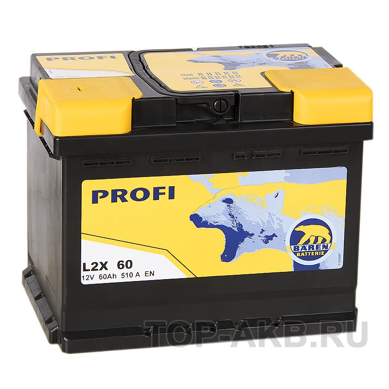 Baren Profi 60L 510A 242x175x190 (L2X60) Baren Profi 60L 510A 242x175x190 (L2X60)
