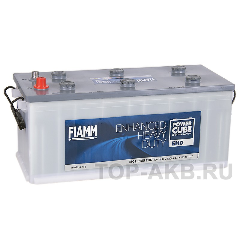 Fiamm Power Cube 185 рус 1200A (524x239x240) Heavy Duty M154185EHD