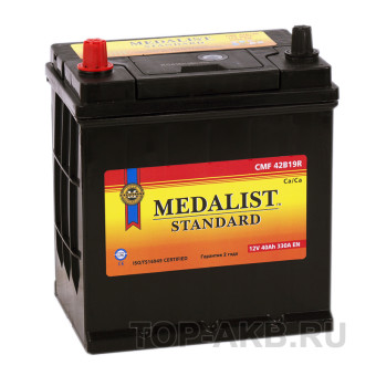 Medalist Standard 42B19R (40L 330A 193х135х223)