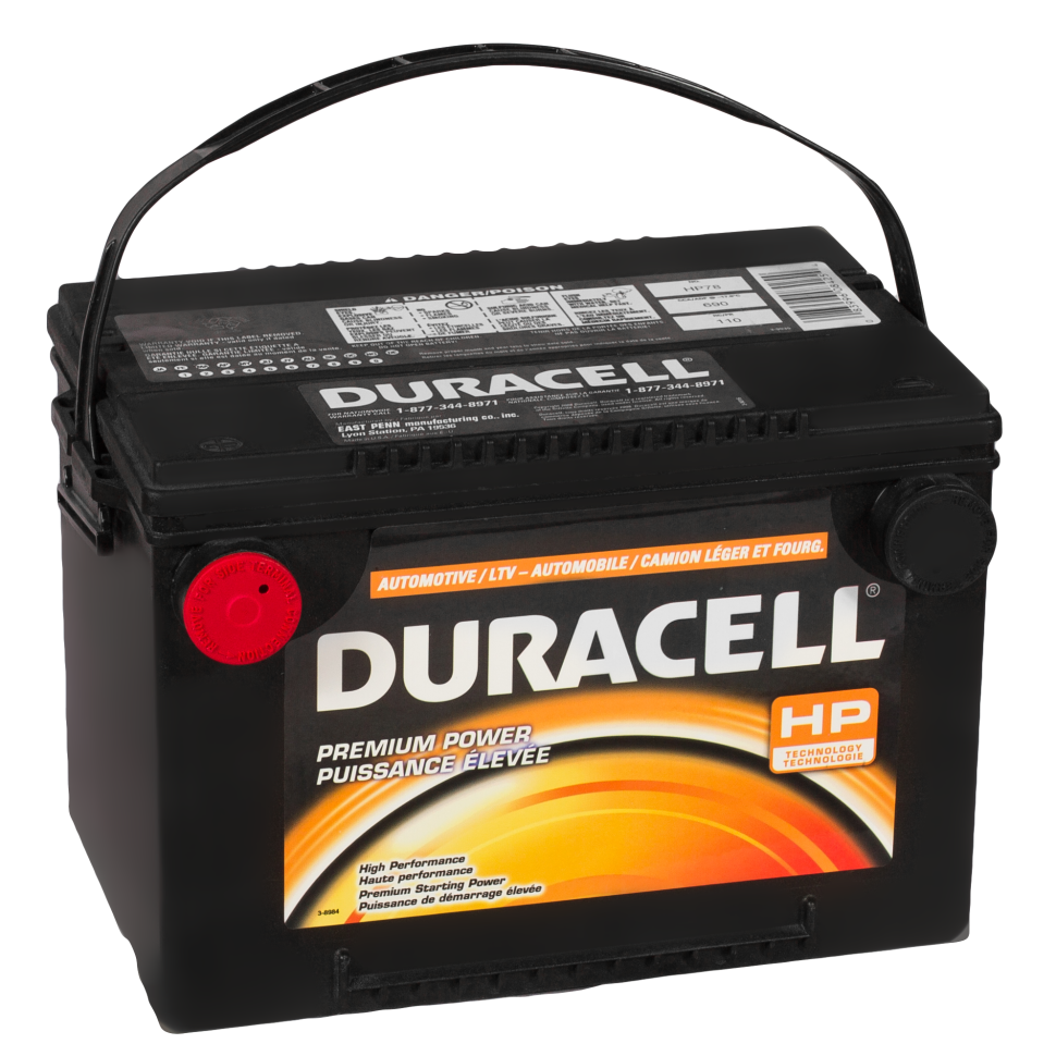 Duracell 75L бок кл. (HP78 690A 260x180x184)