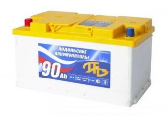 Подольский 90Ач N VL 780А L+ п/п 353x175x190