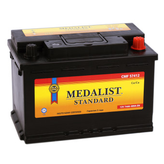 Medalist Standard 57412 (74R 680A 279x175x190)