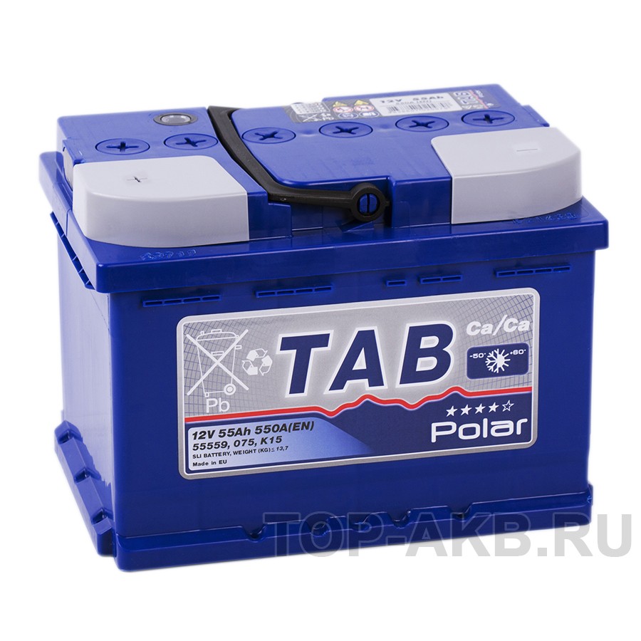 Tab Polar 55L низкий (550A 242x175x175) 121155 55508