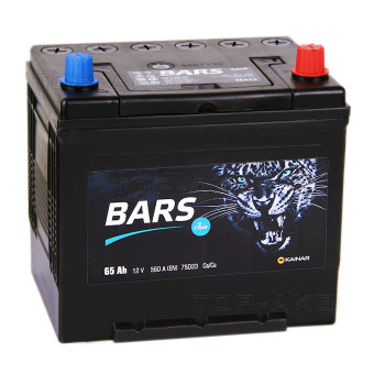 BARS Asia 6СТ-65 VL АПЗ о.п. 75D23L 65Ач 600A (232x173x225)
