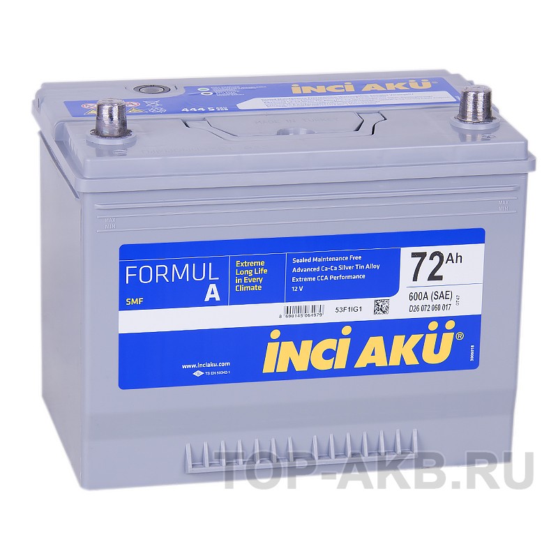 INCI AKU ASIA 72R 600A 260x173x225