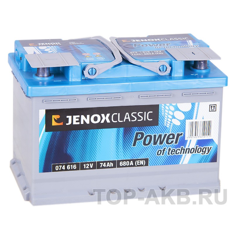 Jenox Classic 74R 680A 278x175x190