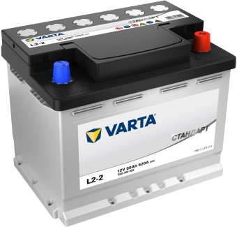 VARTA Стандарт 60 Ач 520А обр. пол. (242x175x190) 6СТ-60.0 L2-2 (560 300 052)