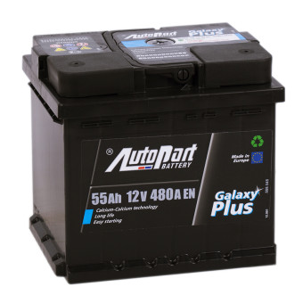 Autopart Galaxy Plus 55R 480А (207x175x190)