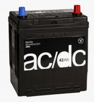 AC/DC Asia 44B19L 42Ач 350A 187x127x227