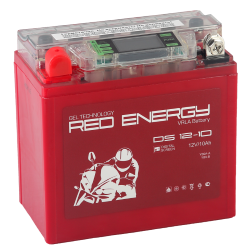 Red Energy DS 1210, 12V 10Ah 110А (137x77x135) YB9A-A, YB9-B, 12N9-4B-1 Red Energy DS 1210, 12V 10Ah 110А (137x77x135) YB9A-A, YB9-B, 12N9-4B-1