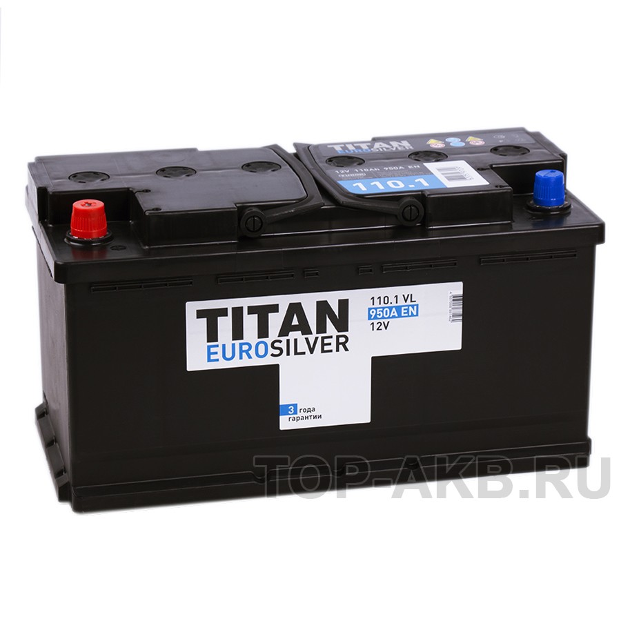 Titan Euro Silver 110L 930A 353x175x190 Titan Euro Silver 110L 930A 353x175x190