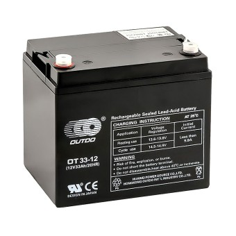 OUTDO VRLA 12V 33 Ah (OT33-12) 196x132x172