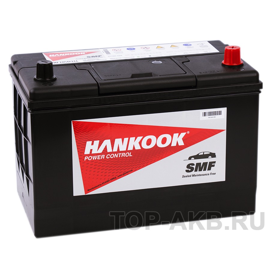 Hankook 105D31L (90R 750A 305х172х225) Hankook 105D31L (90R 750A 305х172х225)