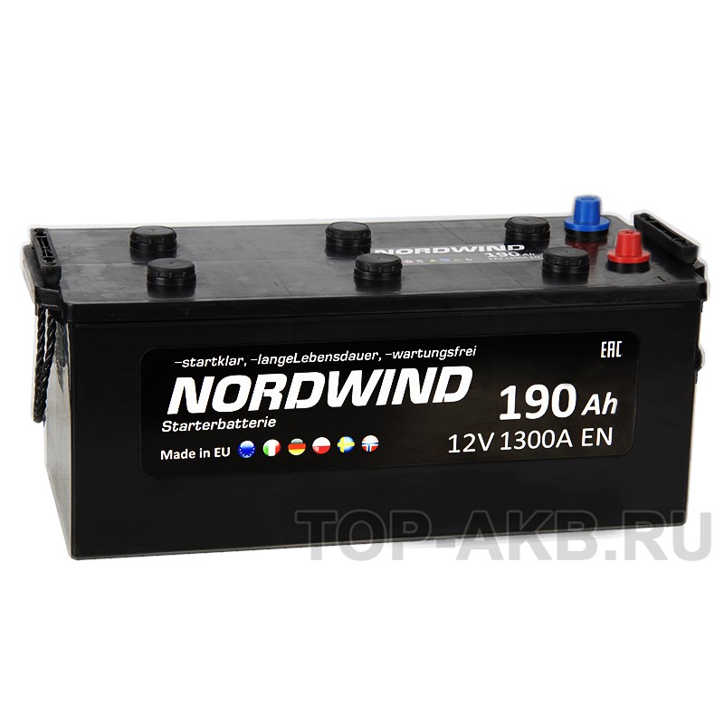 Nordwind 190 евро 1300А 513x223x223 Nordwind 190 евро 1300А 513x223x223