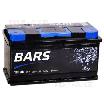 BARS 6СТ-100 АПЗ п.п. 100Ач 800A (353x175x190)