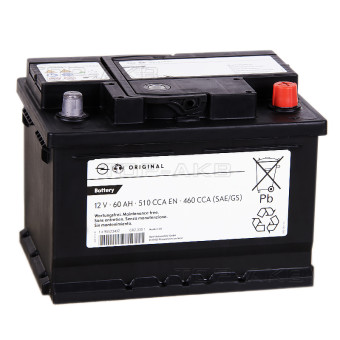 GM 60 Ач обратная пол. 510А (242x175x175) 95523432