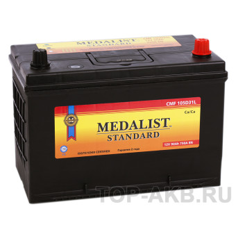 Medalist Standard 105D31L (90R 750A 300х172х223)