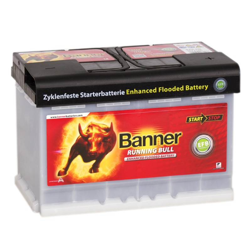Banner Running Bull EFB Start-Stop (570 00) 70R 660A 278х175х190