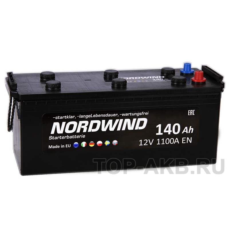 Nordwind 140 евро 1100А 513x189x223 Nordwind 140 евро 1100А 513x189x223