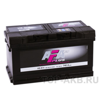 AFA Plus 80 Ач 740A обр. пол. (315x175x175) HS-N4