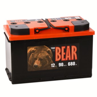Тюмень BatBear 90L 680А 326х175х208