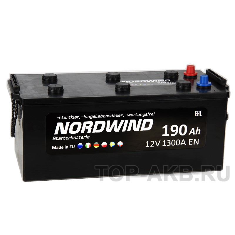 Nordwind 190 рус 1300А 513x223x223 Nordwind 190 рус 1300А 513x223x223