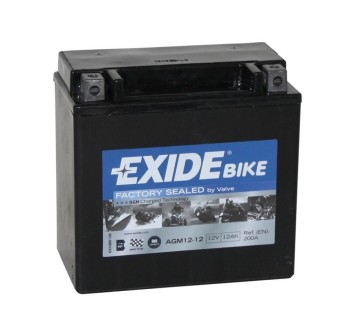 Exide AGM Ready 12-12  12V 12Ah 200A (152x87x145) прям. пол.