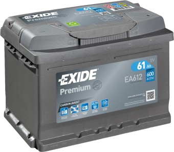 Exide Premium 61R (600А 242х175х175) EA612
