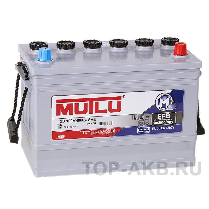 Mutlu Mega EFB 100R 640A 306x173x223