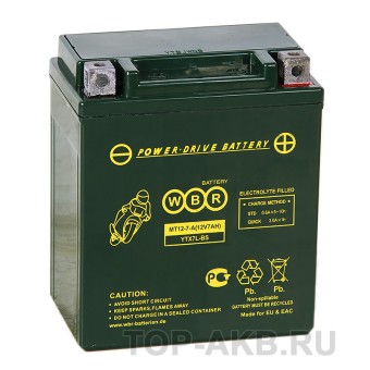 WBR MT12-7-A AGM 7 Ач 120А обратная пол.(113x70x131) YTX7L-BS