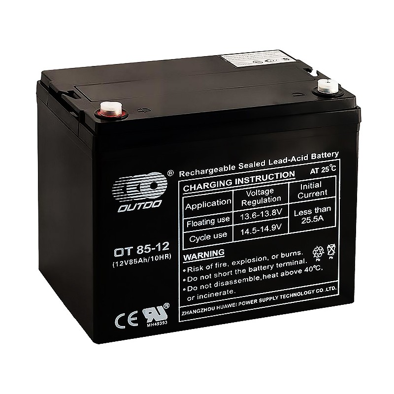 OUTDO VRLA 12V 85 Ah (OT85-12) 260x169x222