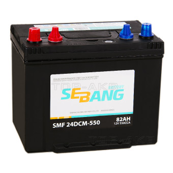 Sebang Marine 82 Ач прямая пол. 550А (260x175x225) 24DCM-550
