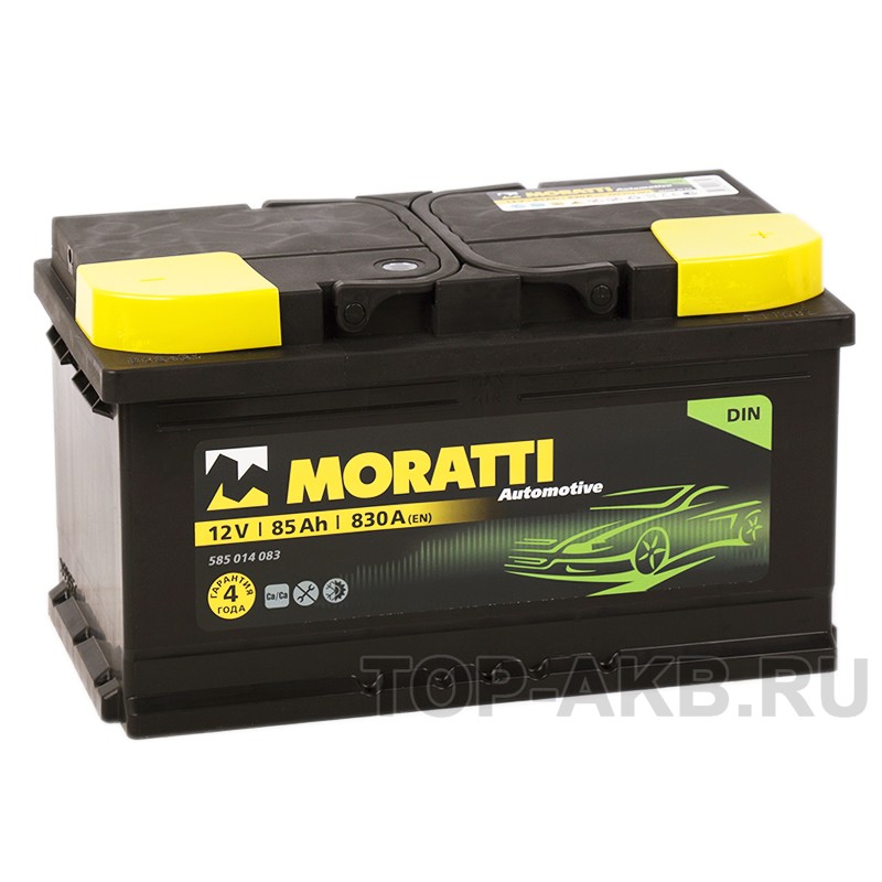 Moratti 85R низкий 830А 315х175х175
