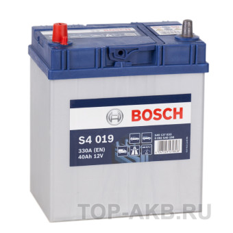 Bosch S4 019 40L 330A 187x127x227