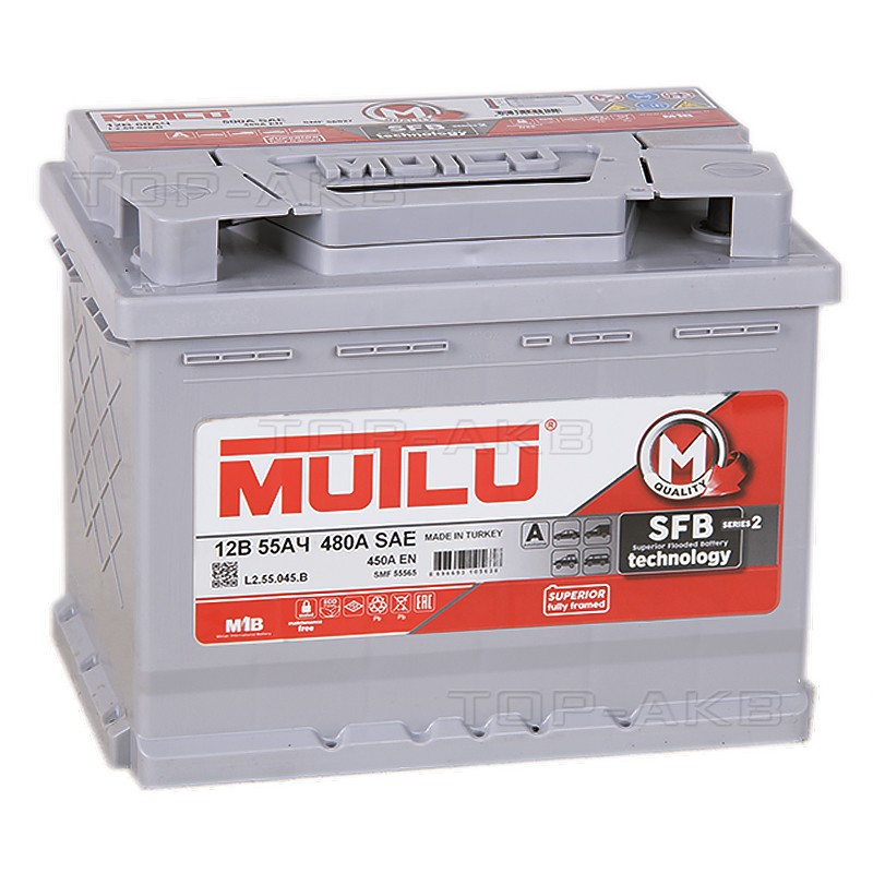 Mutlu 55L 450A 242x175x190 Mutlu 55L 450A 242x175x190