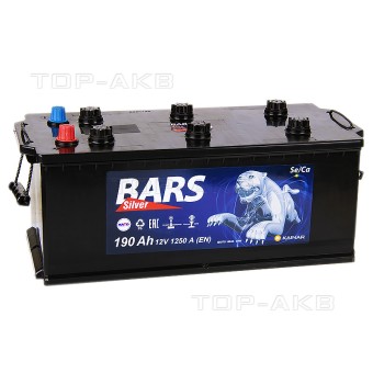 BARS Truck 6СТ-190 АПЗ п.п. 1250A 524x239x223