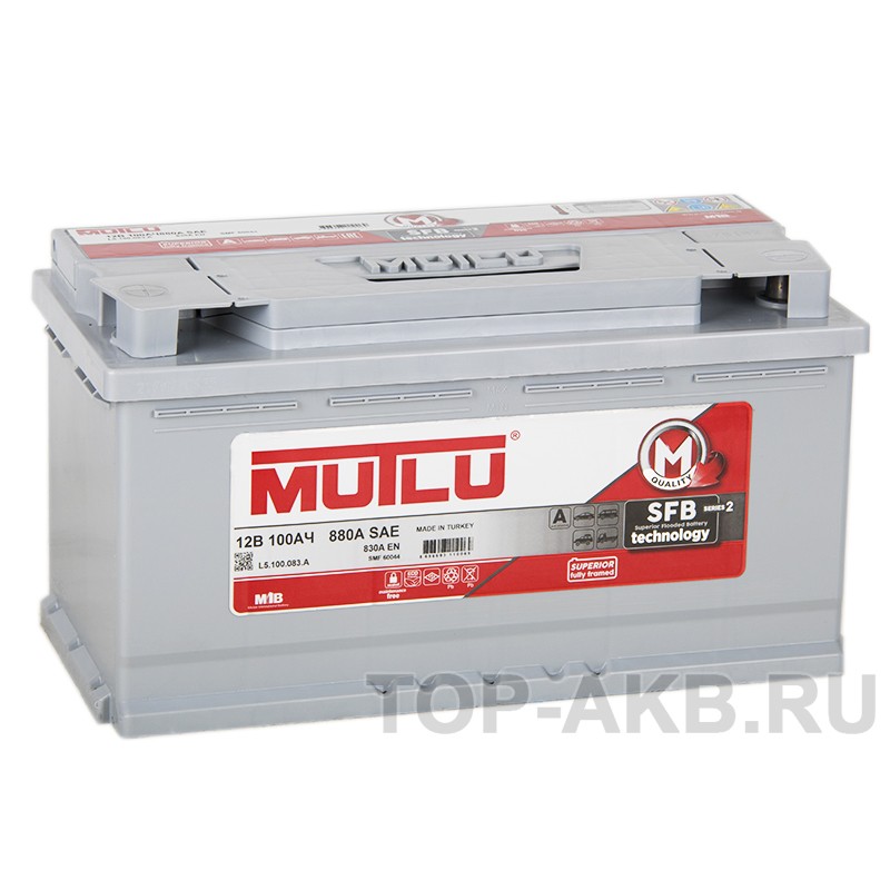 Mutlu 100L 830A 353x175x190 Mutlu 100L 830A 353x175x190