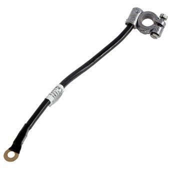 Провод АКБ с минусовой клеммой 25см в оплетке Авто-электро ДИАЛ (КЛ008-06M)