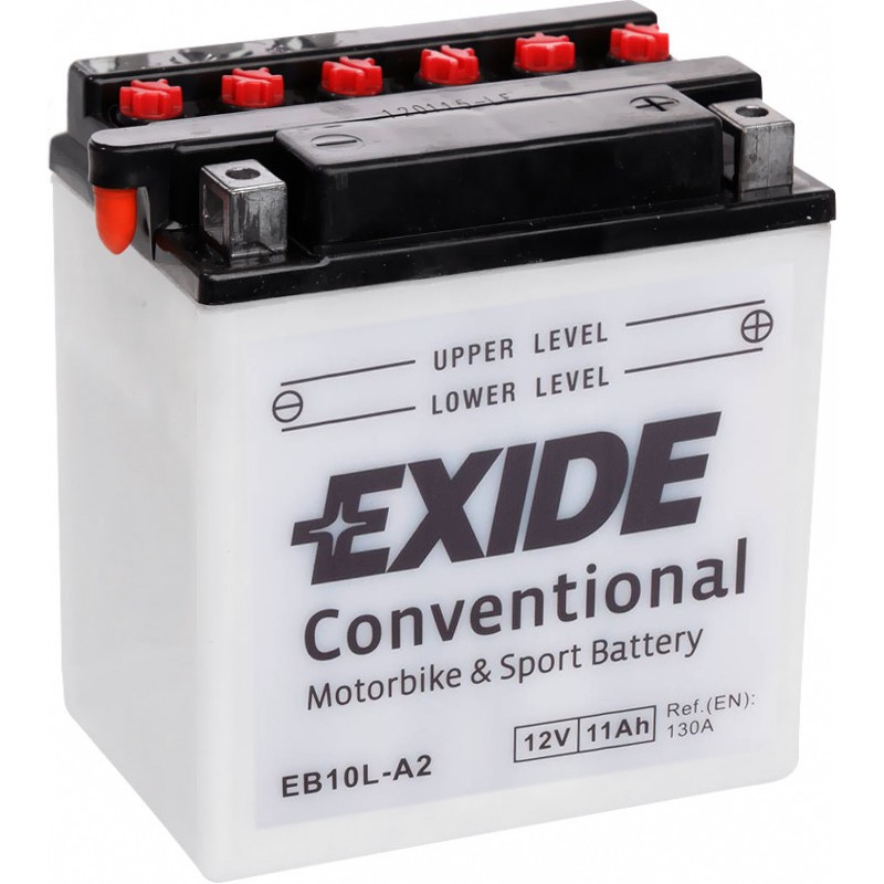 Exide Conventional EB10L-A2 12V 11Ah 130A (135x90x145) обр. пол. (сухоз.)
