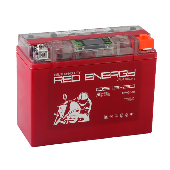 Red Energy DS 1220, 12V 20Ah обратная пол., 260А (204x91x159) Y50-N18L-A3, YTX24HL-BS, YTX24HL