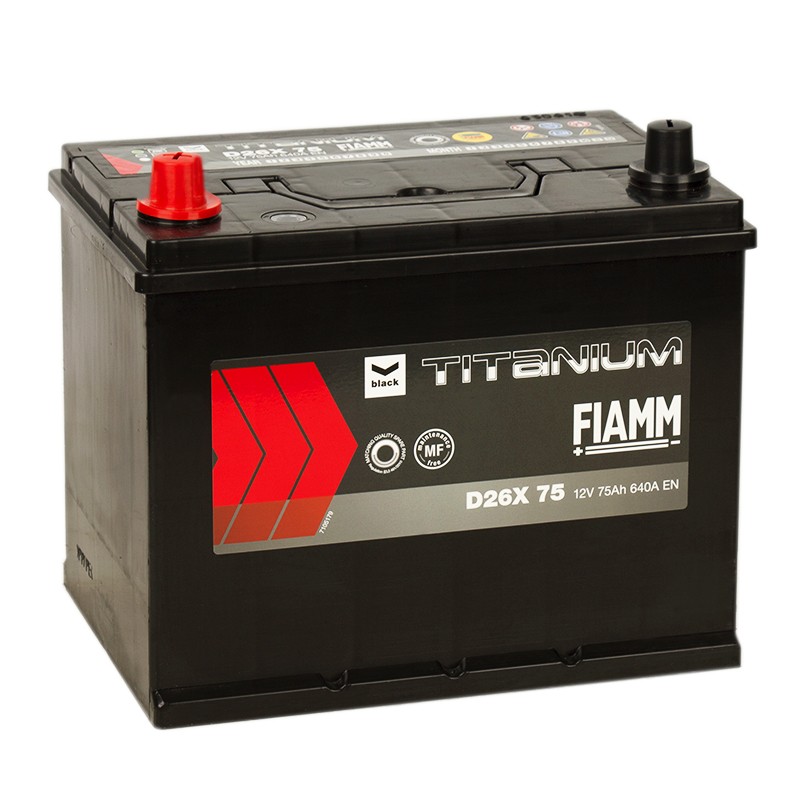 Fiamm Asia 75L 640A 261x173x225
