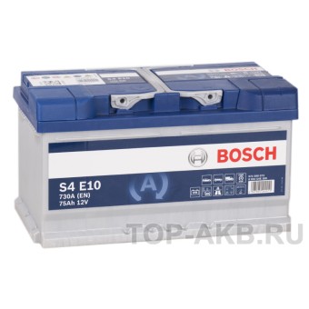 Bosch S4 EFB Start-Stop 75R (730A 315x175x175) E10