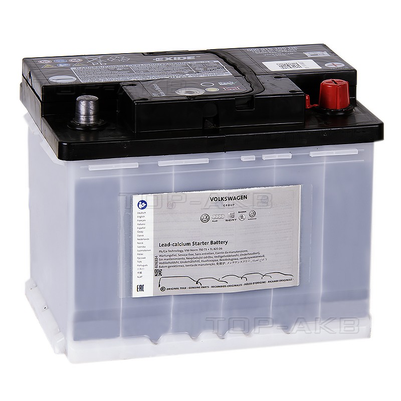 VAG Standart 61 Ач обратная пол. 330А (242x175x190) 00 915 105DE