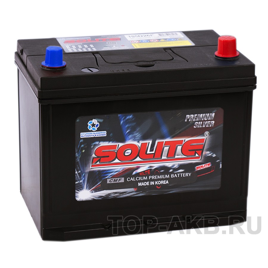 Solite Silver 105D26L с бортиком (95R 710A 260x175x225) Solite Silver 105D26L с бортиком (95R 710A 260x175x225)